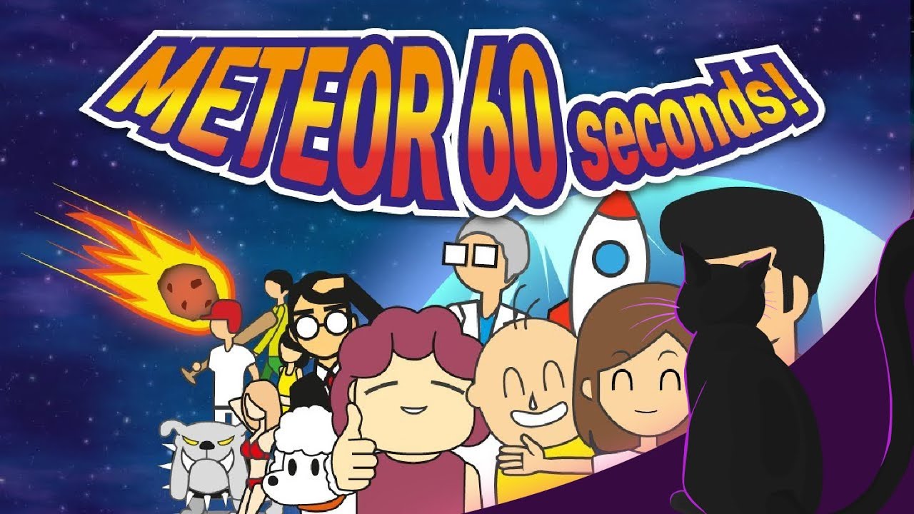 Meteor 60 Seconds! - All Endings - no commentary