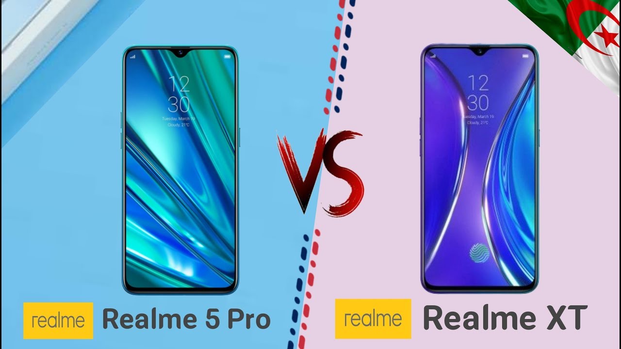 الإختيار الصعب بين ريلمي Realme 5 Pro Vs Realme Xt