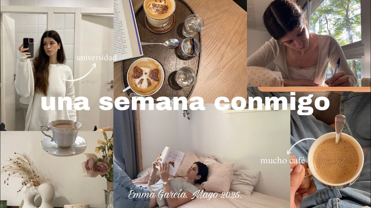 una semana conmigo | universidad y mucho café☕️