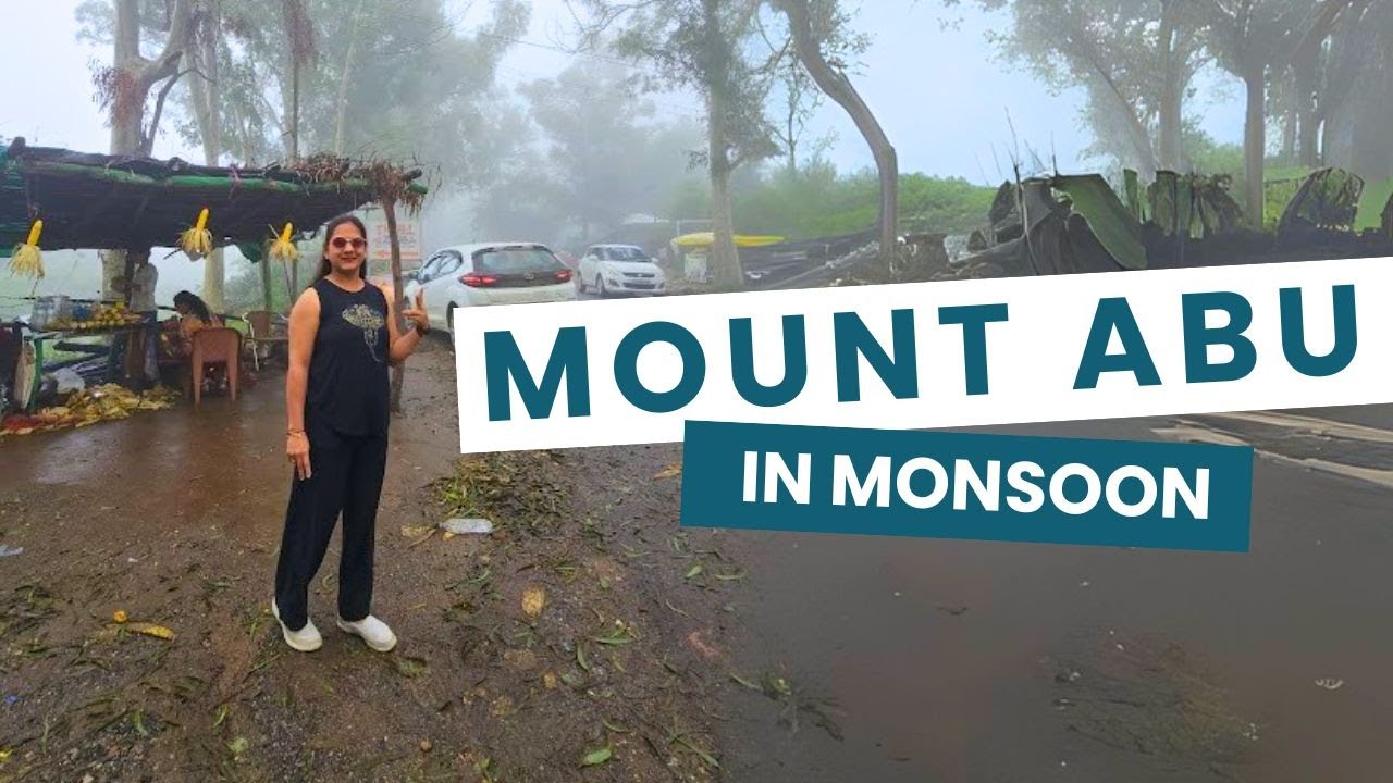 Mount Abu Monsoon Road Trip 2025 | Mount Abu in July - Best time to Visit Abu | Shot on Insta360