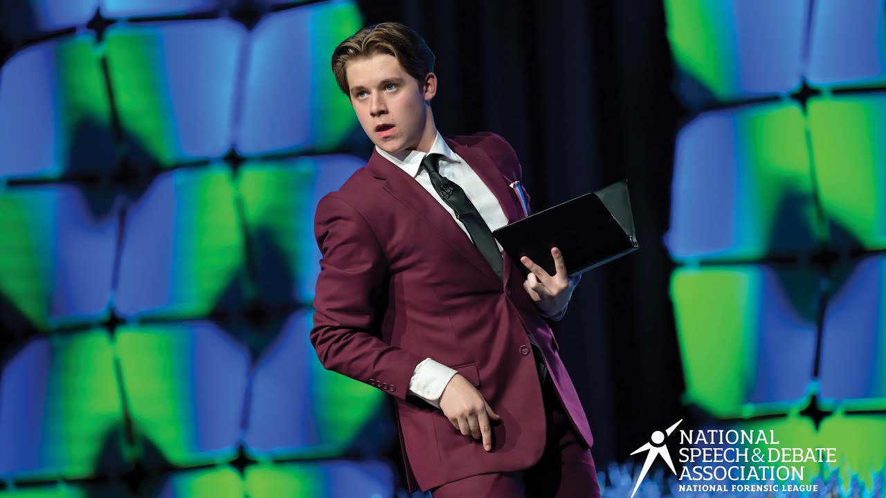 2024 NSDA Program Oral Interpretation Finalist “Through The Haze” - Leif Carlson