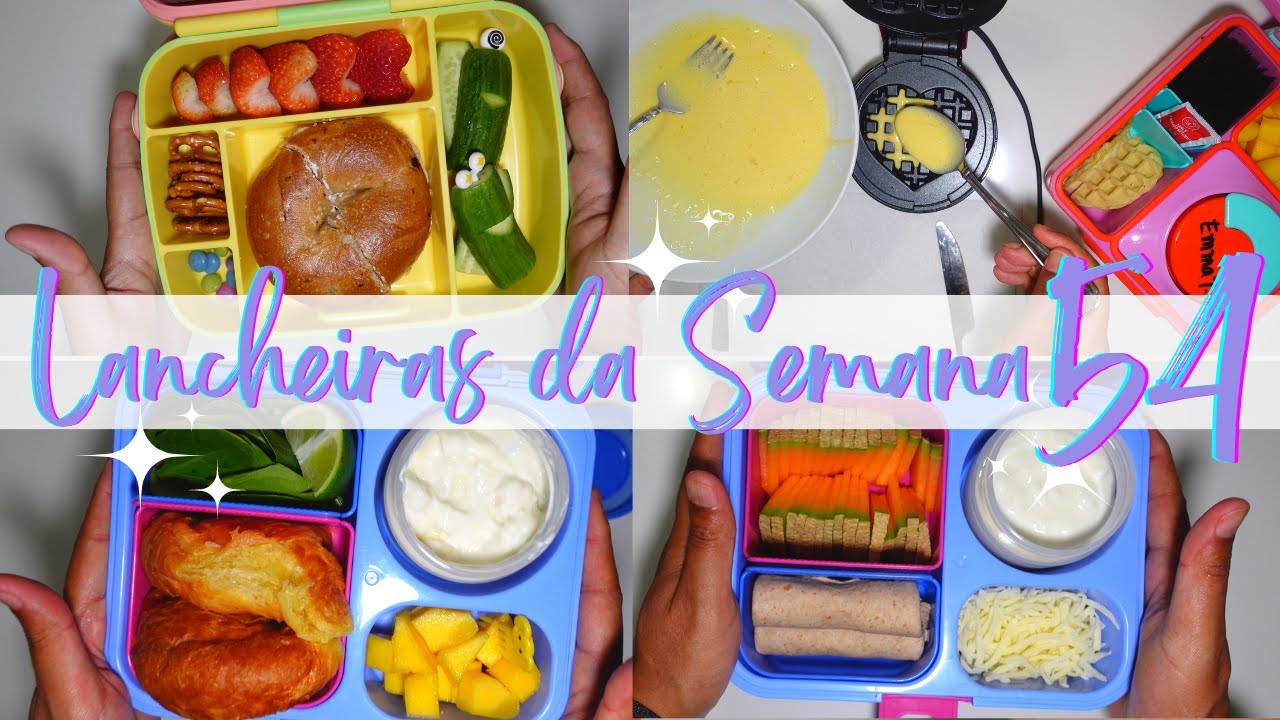 Montando a lancheira escolar #54: Ideias de lanches saud&aacute;veis e pr&aacute;ticos - Lancheira da Emma