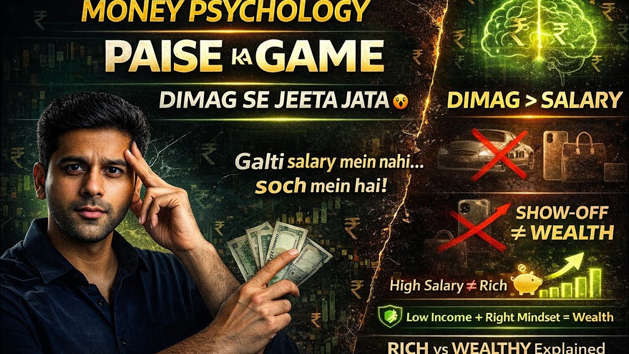 Money Psychology in Hindi: Paise Ka Game Dimag Se Jeeta Jata Hai, Salary Se Nahi 