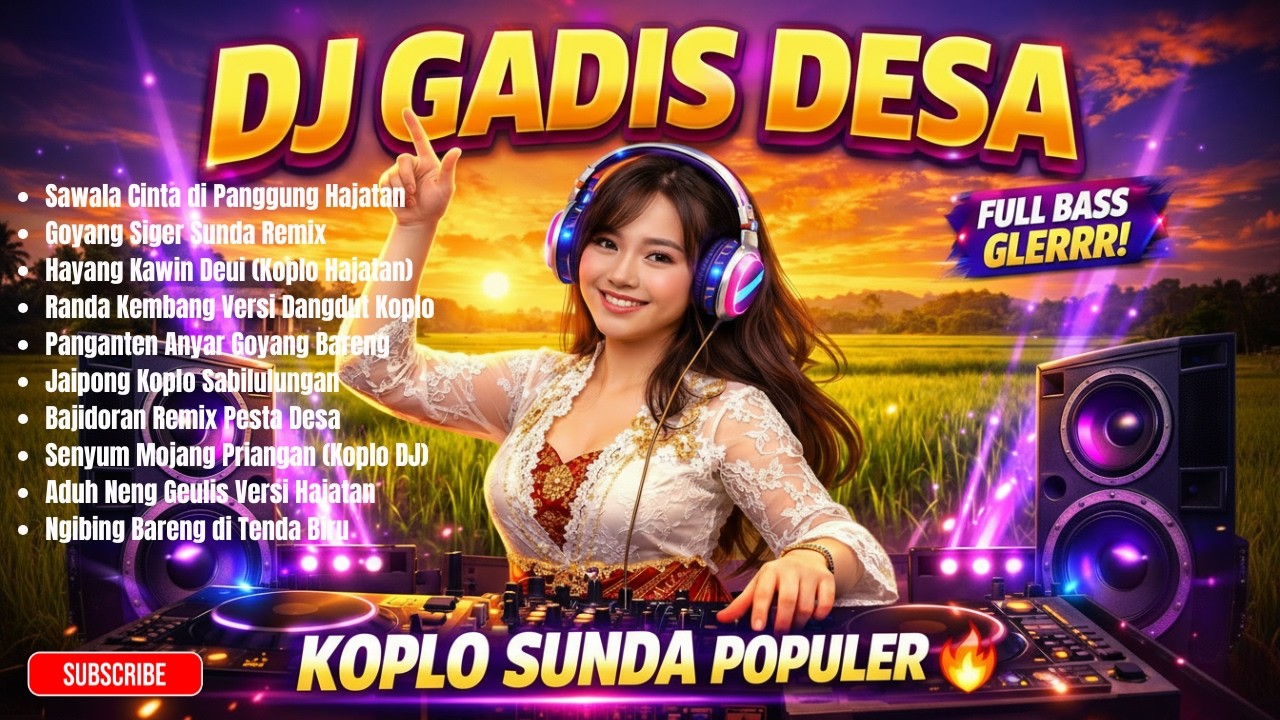 KOPLO SUNDA POPULER 💃 KUMPULAN LAGU SUNDA COCOK BUAT HAJATAN 🔥