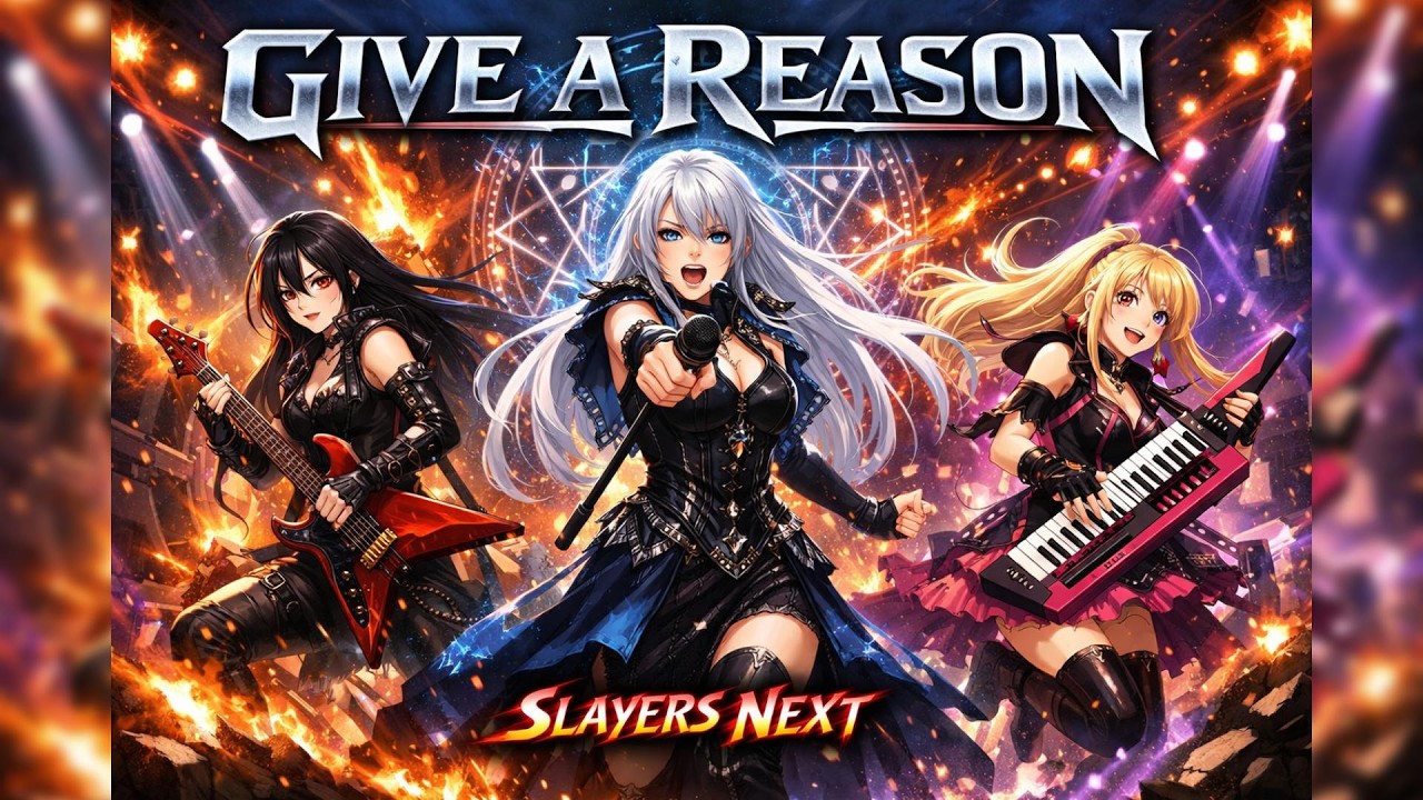🎸【スレイヤーズNEXT OP】Give a Reason / 林原めぐみ – Heavy Metal Cover | MIRAGE PHANTOM