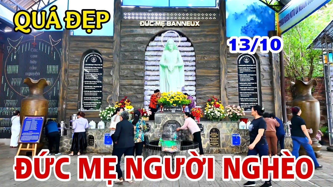 QUÁ ĐẸP ĐỨC MẸ BANNEUX ĐỨC MẸ NGƯỜI NGHÈO RẤT LINH THIÊNG. 