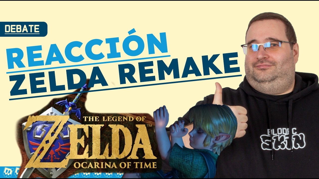 REACCI&Oacute;N: Zelda Ocarina of Time Remake es REAL y es una LOCURA 🤯