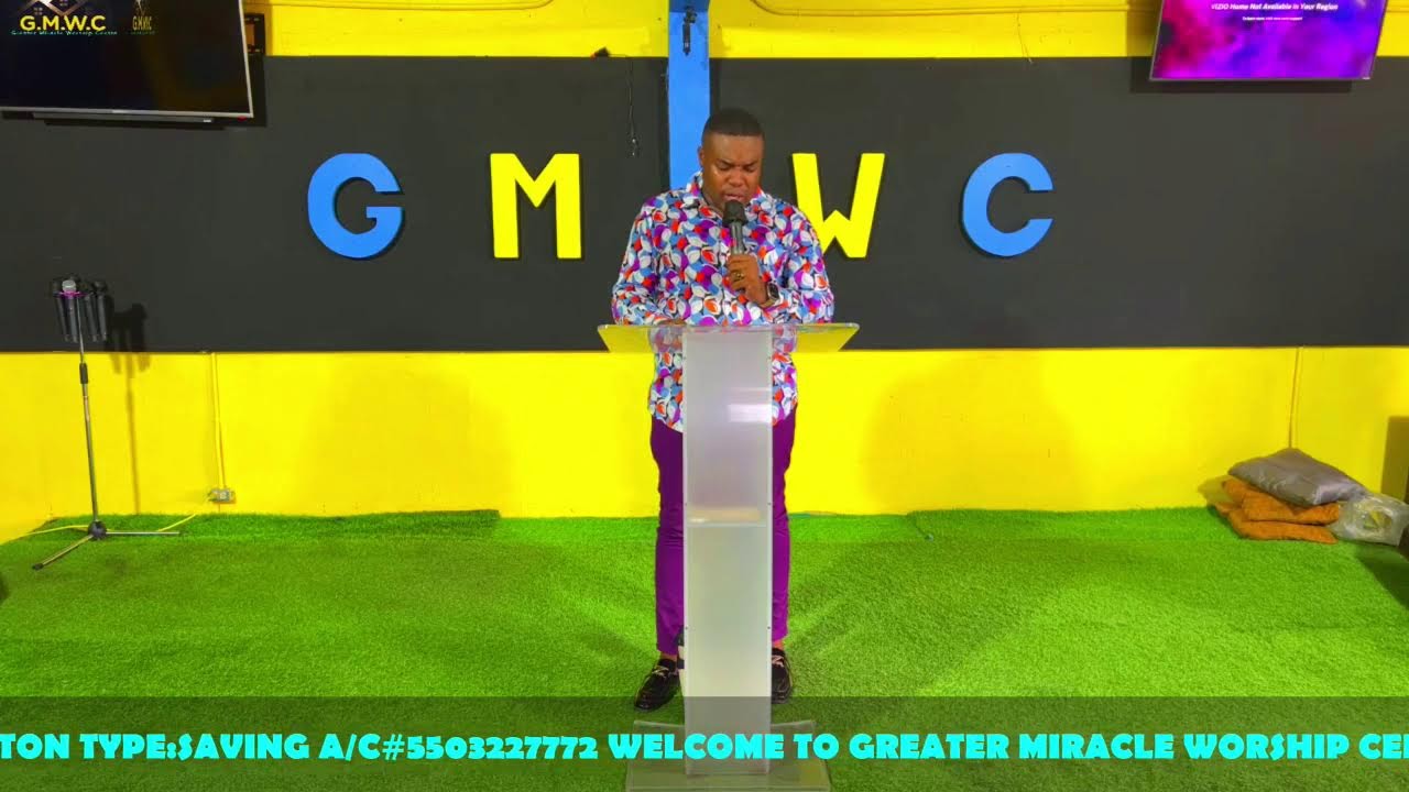 DELIVERANCE FASTING SERVICES/GMWC/APRIL 15,2025/PROPHET KYLE CAMPBELL