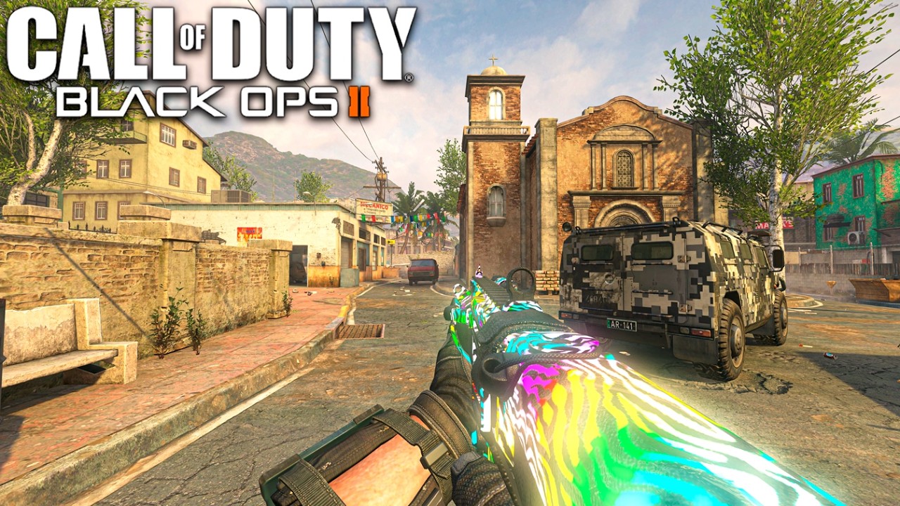 CoD Black Ops 2 Custom Camo MTAR Multiplayer Gameplay 2026 [4K 60FPS]