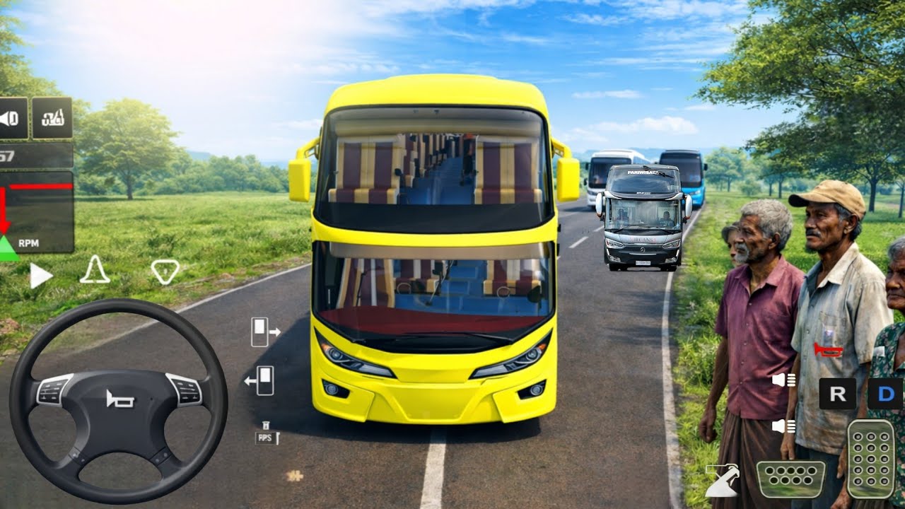 😯Bus Simulator Indonesia | 😍 New Euro Coach Bus Gameplay on Android