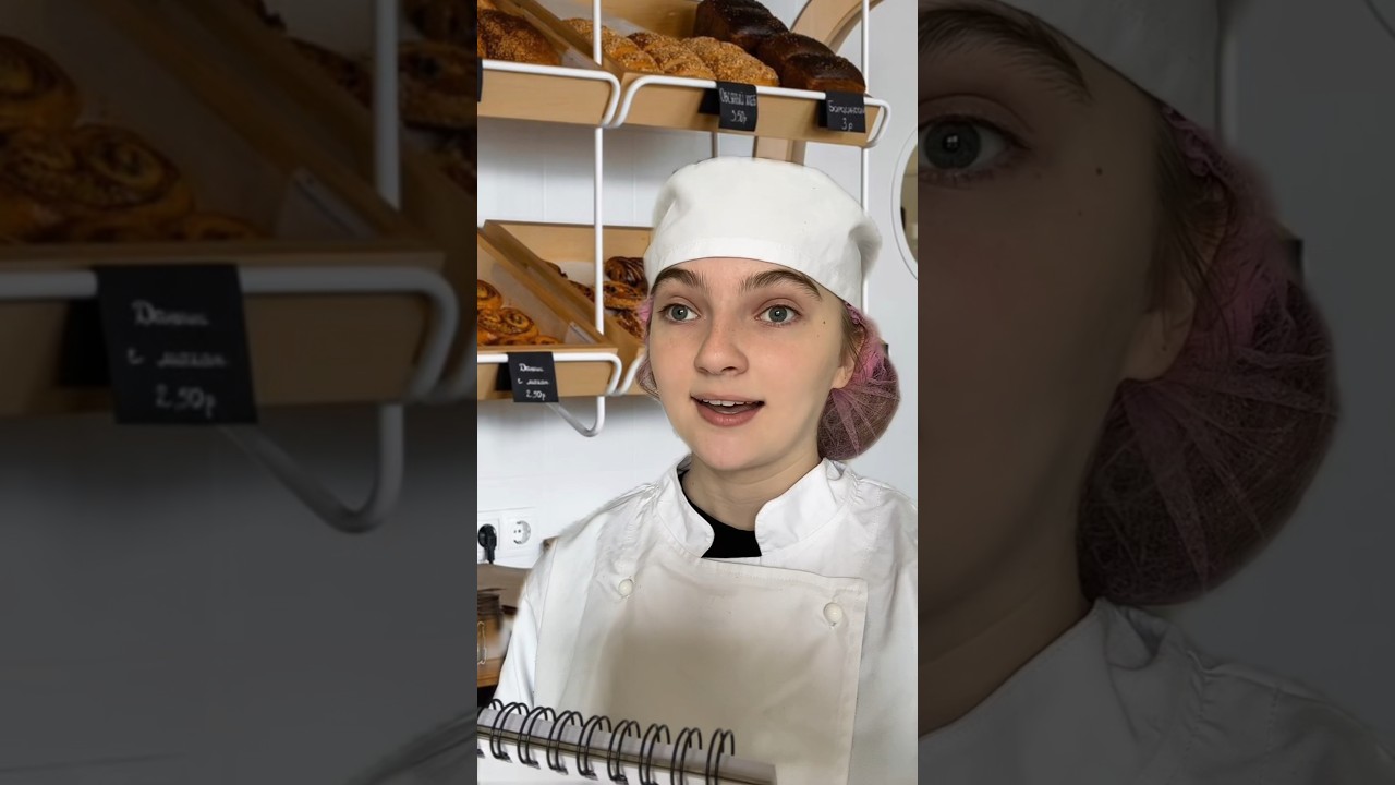 when Karen visits the bakery..