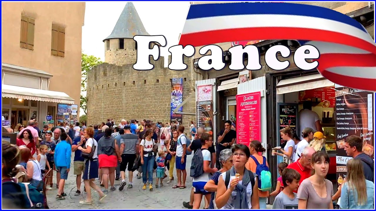 【4K】𝐖𝐀𝐋𝐊 ➜ 🇫🇷 FRANCE.🇫🇷 - Saint Rapha&euml;l -  Video walking Travel channel