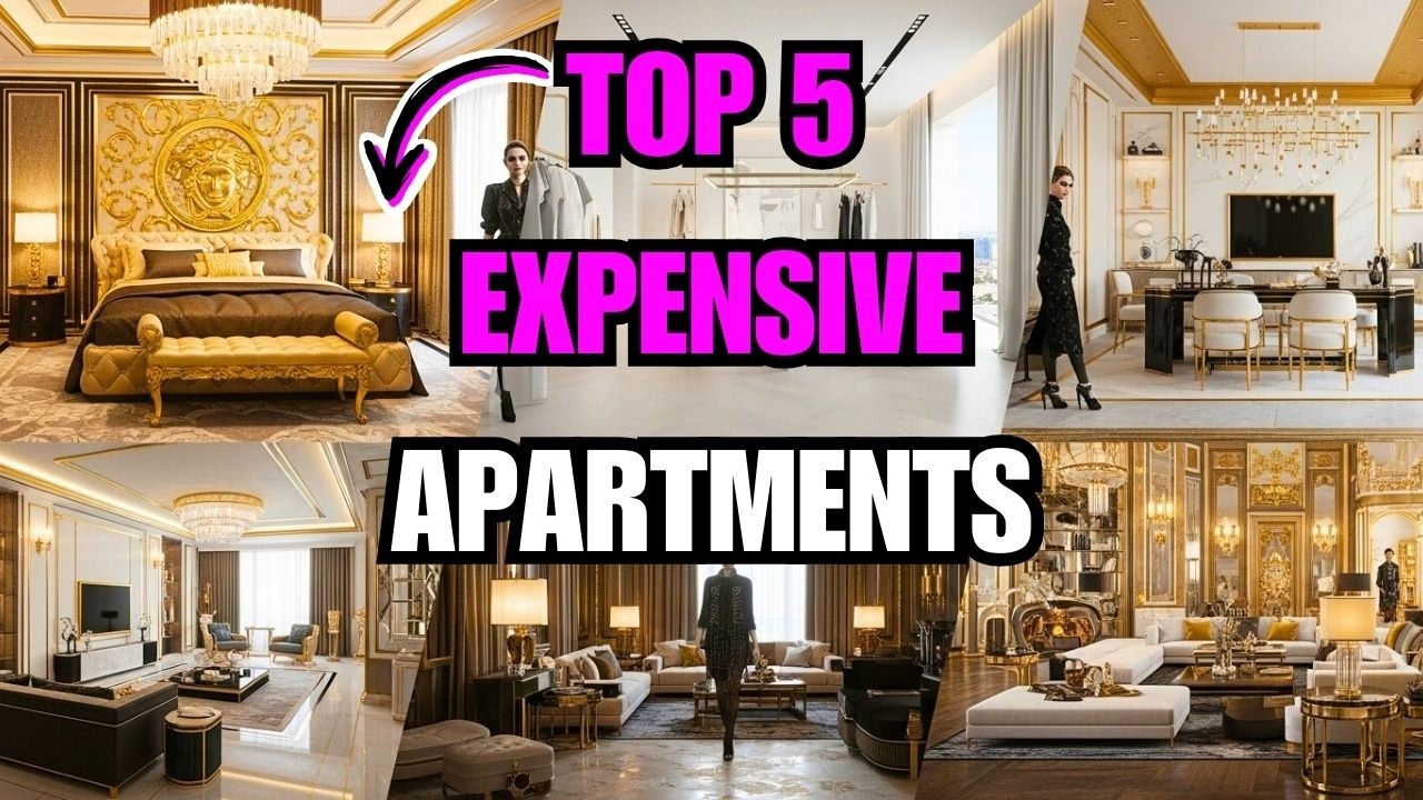 TOP 5 Most Expensive Apartments in The World | Apartment Luxe #Luxury