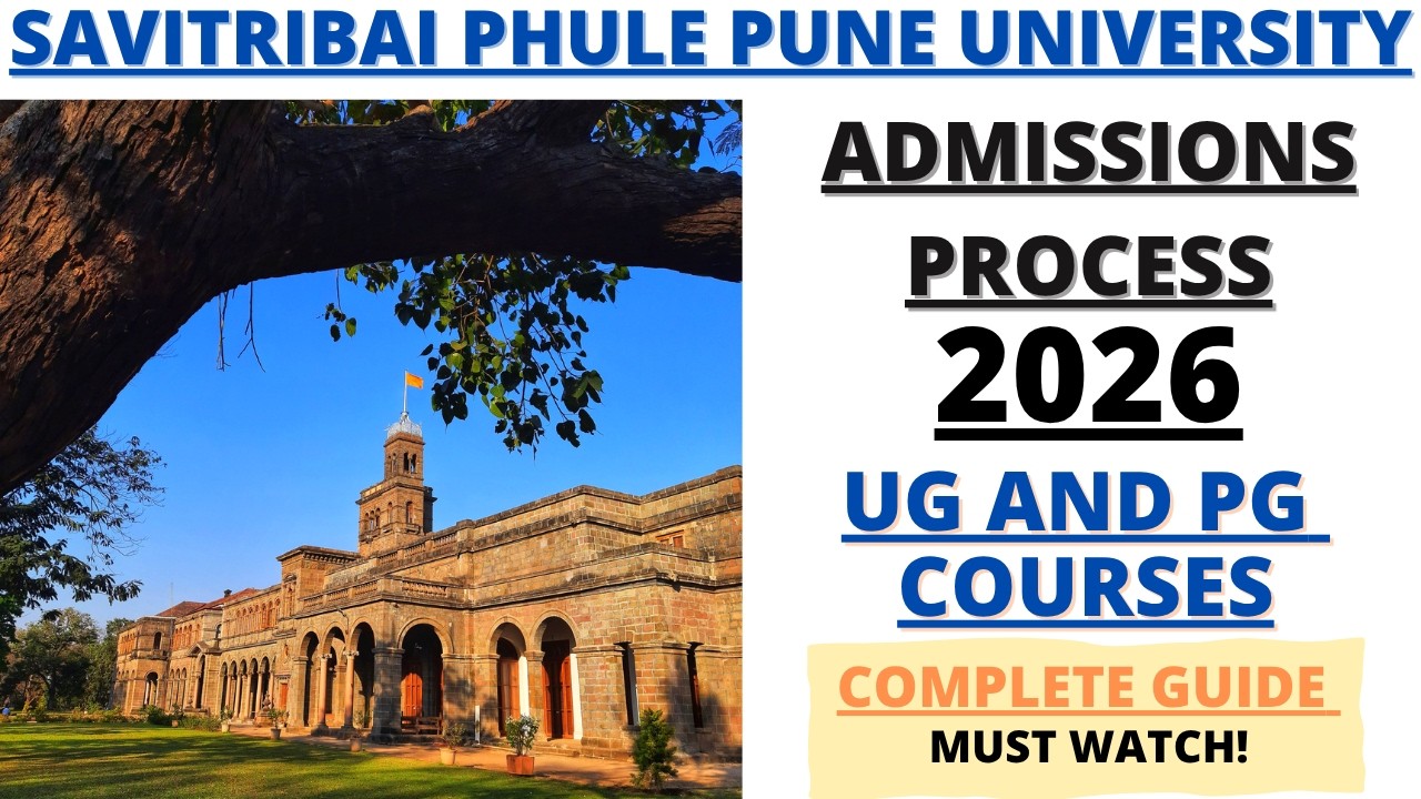Savitribai Phule Pune University (SPPU) - Admissions 2026 #sppu  #puneuniversity  #sppuonlineexam