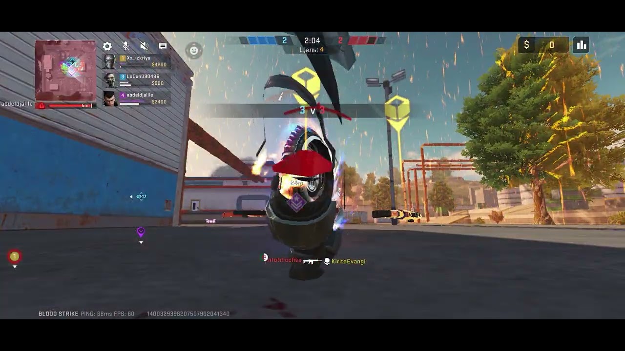 Squad Battle in Blood Strike #bloodstrike #gaming #gameplay 
