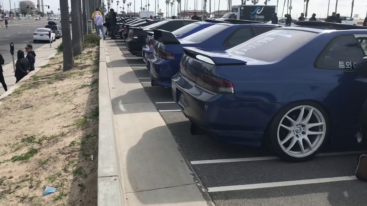 Huntington Beach Honda Prelude Meet & Cruise to Tasty Sandwiches