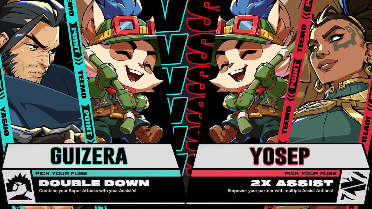 Guizera (Teemo / Yasuo) vs Yosep (Teemo / Illaoi) - 2XKO