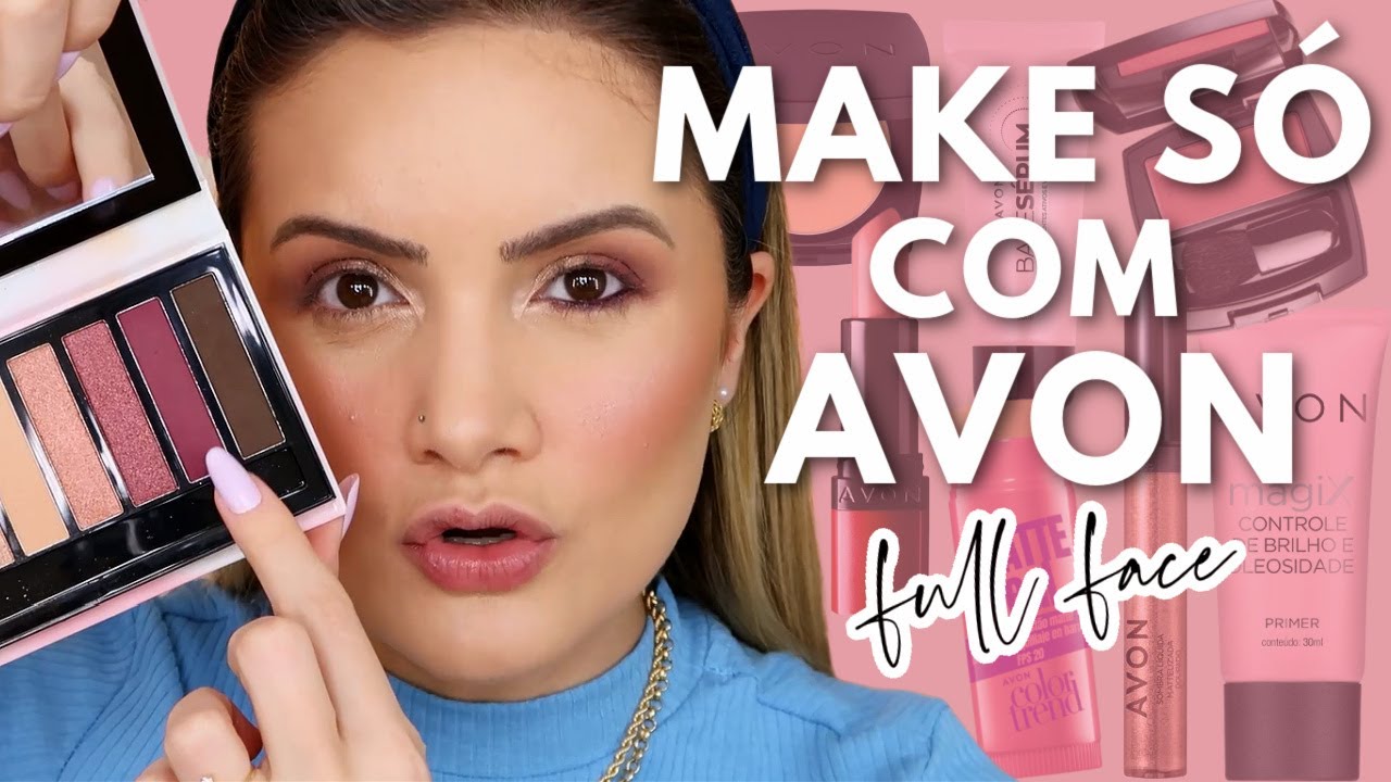 MAQUIAGEM COMPLETA com AVON