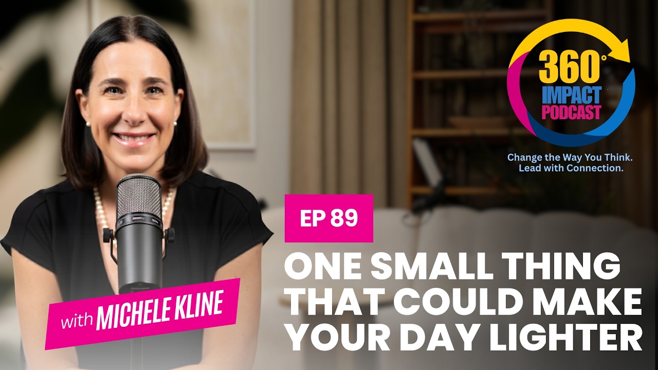 🎙 E89: One Small Thing That Could Make Your Day Lighter
