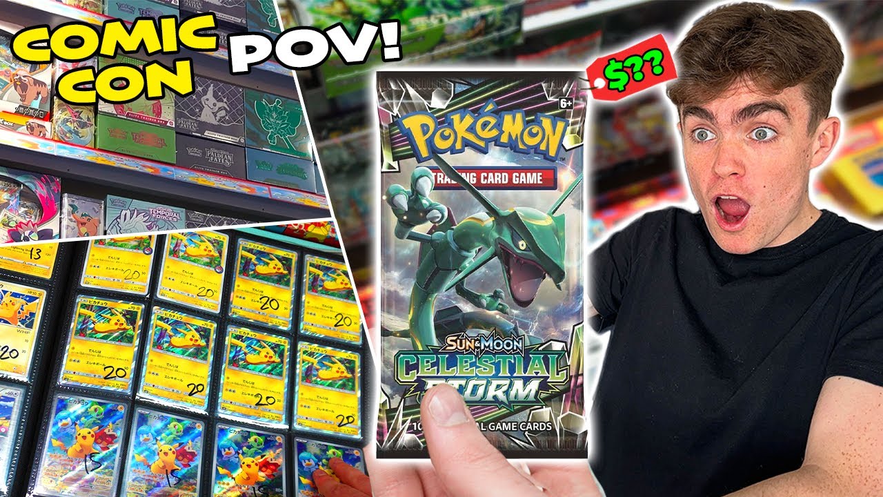Selling at Comic Con & Hunting for Pokémon! (Buyer & Seller POV)
