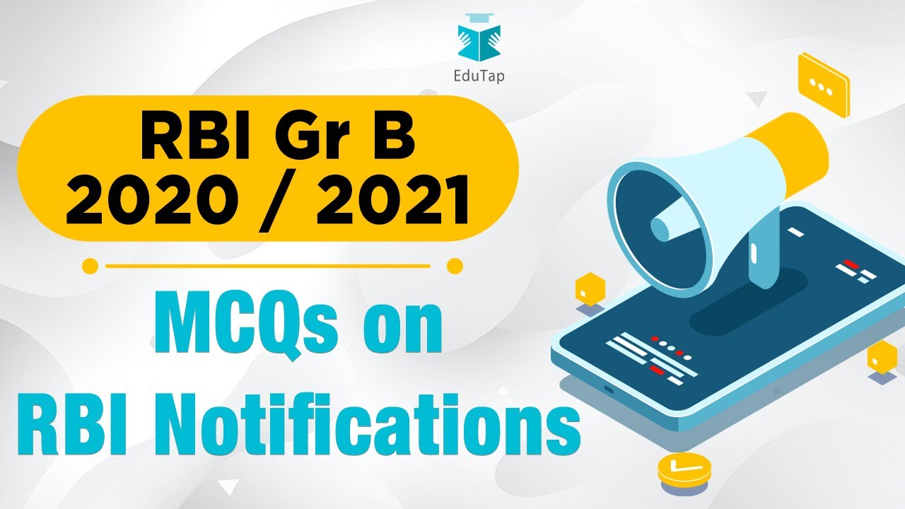 RBI Gr B 2020 | 2021| RBI Notification | CRILC UCBs| Imp MCQs I Lecture 2