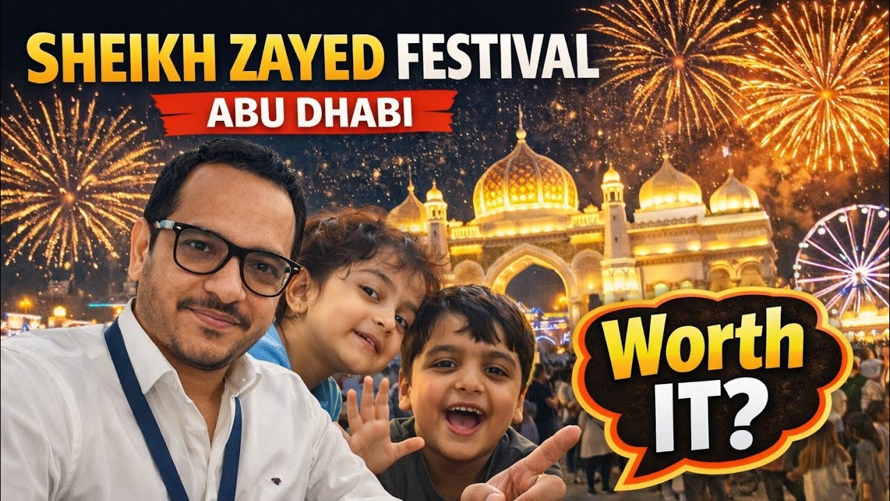 Sheikh Zayed Festival Abudhabi AE | Is it really worth visiting?