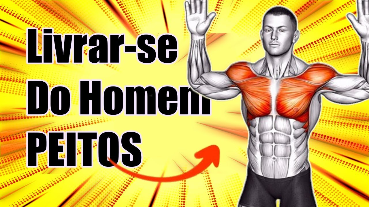 5 minutos de treino para queimar gordura dos peito (livre-se das mamas masculinas)