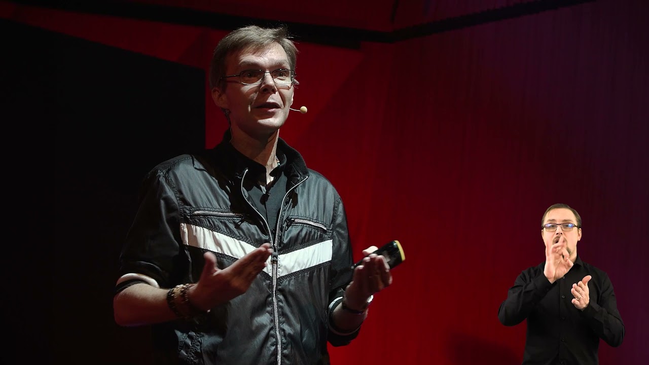 Głusi nie gęsi i swój język mają (with Polish Sign Language - PJM) | Paweł Potakowski | TEDxKoszalin