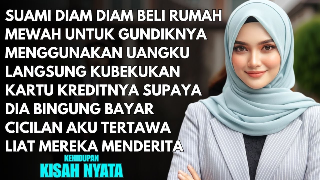 DIAM DIAM SUAMI MENGAMBIL KREDIT RUMAH MEWAH UNTUK PELAKORNYA - LANGSUNG KUTARIK SEMUA HARTAKU !!