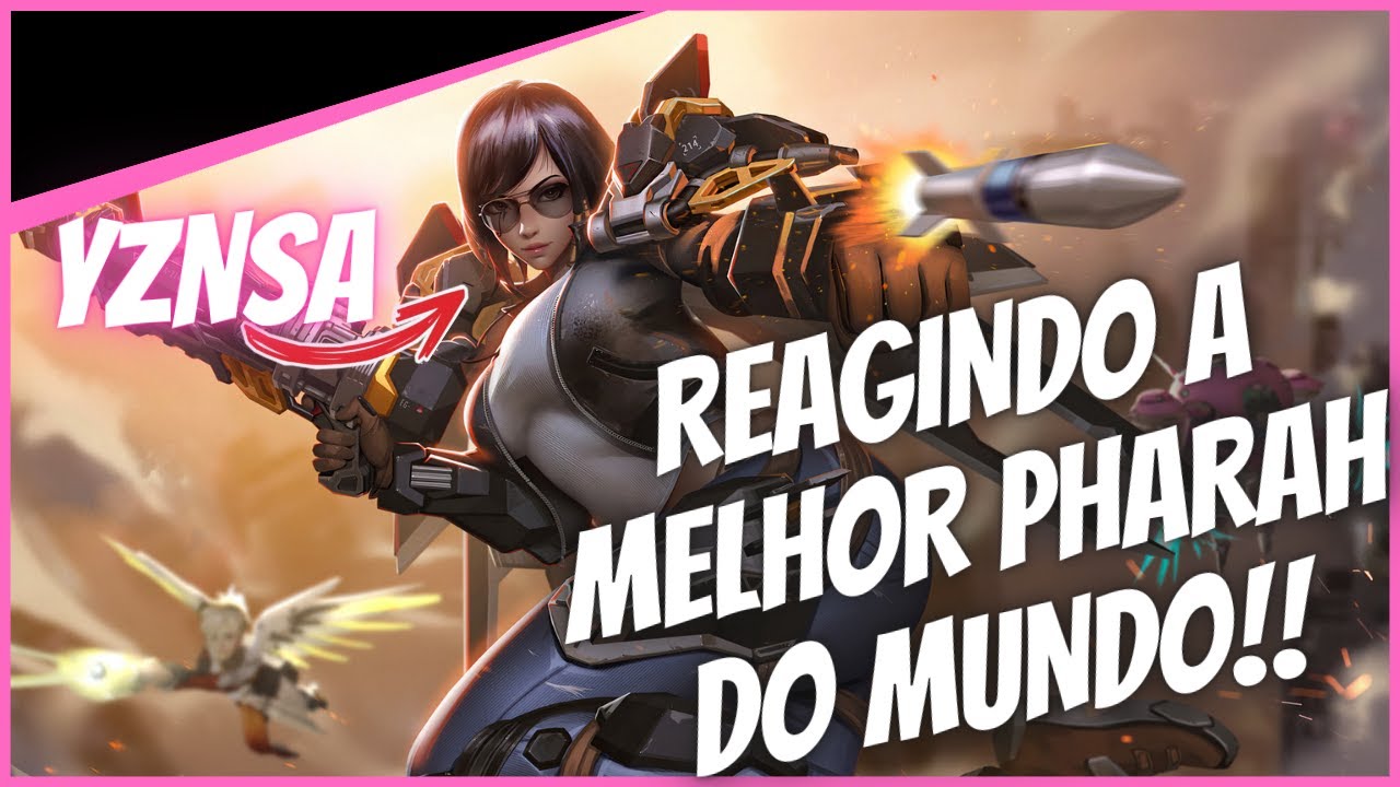 REAGINDO A MELHOR PHARAH DO MUNDO (YZNSA) - OVERWATCH 2
