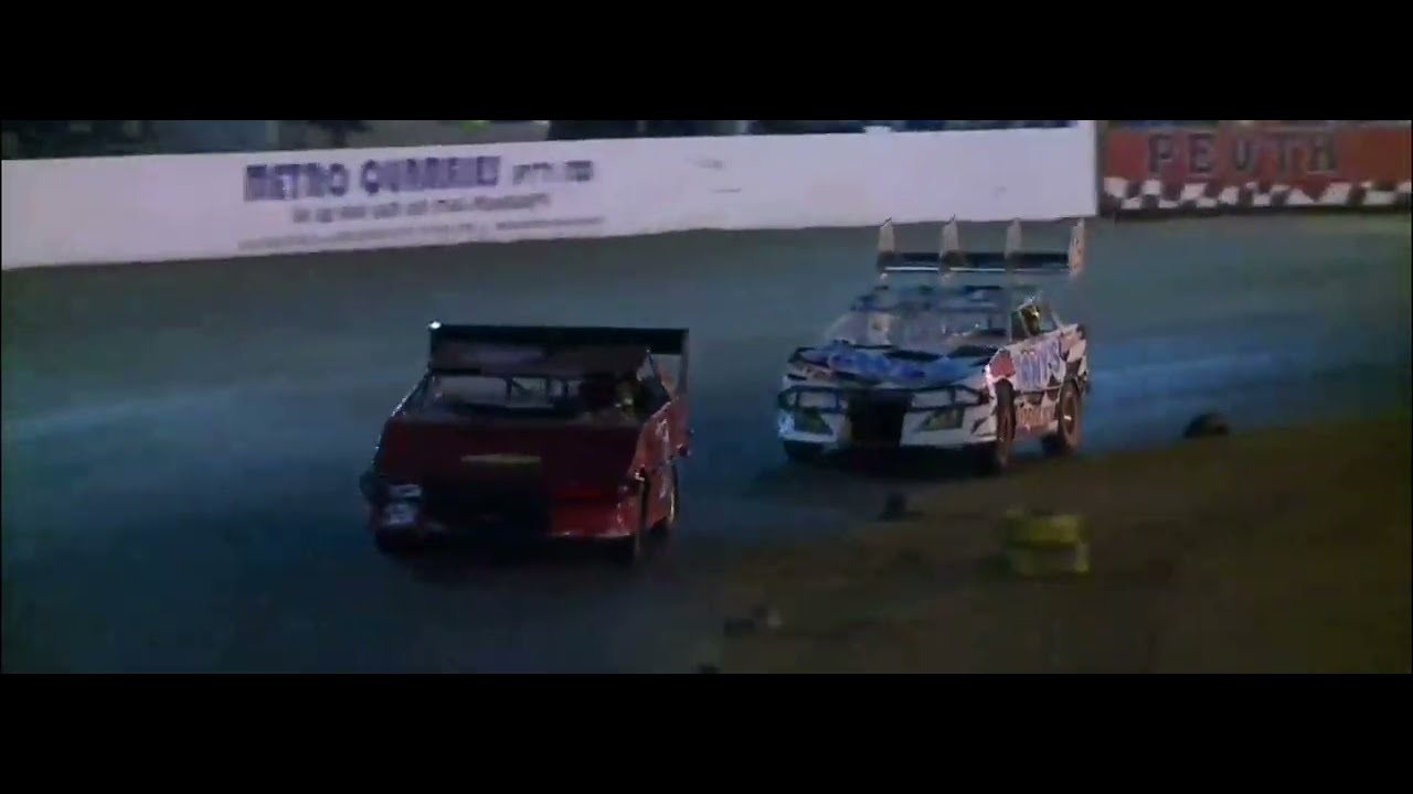 American Saloons (V8's) Heat 3 - WOMZA Dirt Nationals - PEOTR - 29/04/2022
