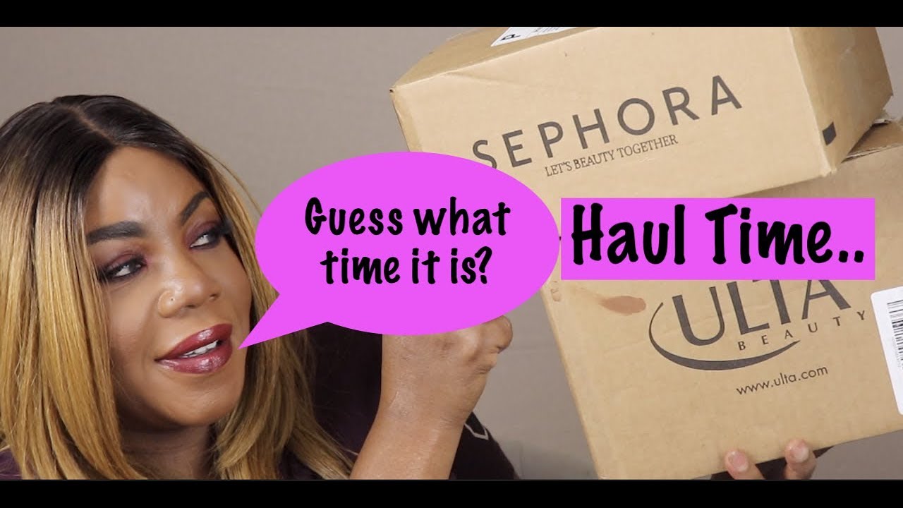 August 2019 Sephora & Ulta Beauty Haul FT Janet Collection -Lace wig  Felicia