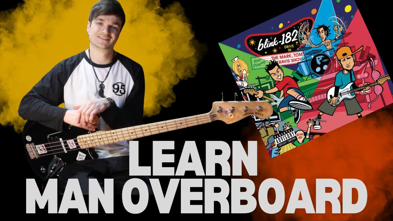 How To Play 'Man Overboard' By Blink 182 On Bass In 5 Minutes!