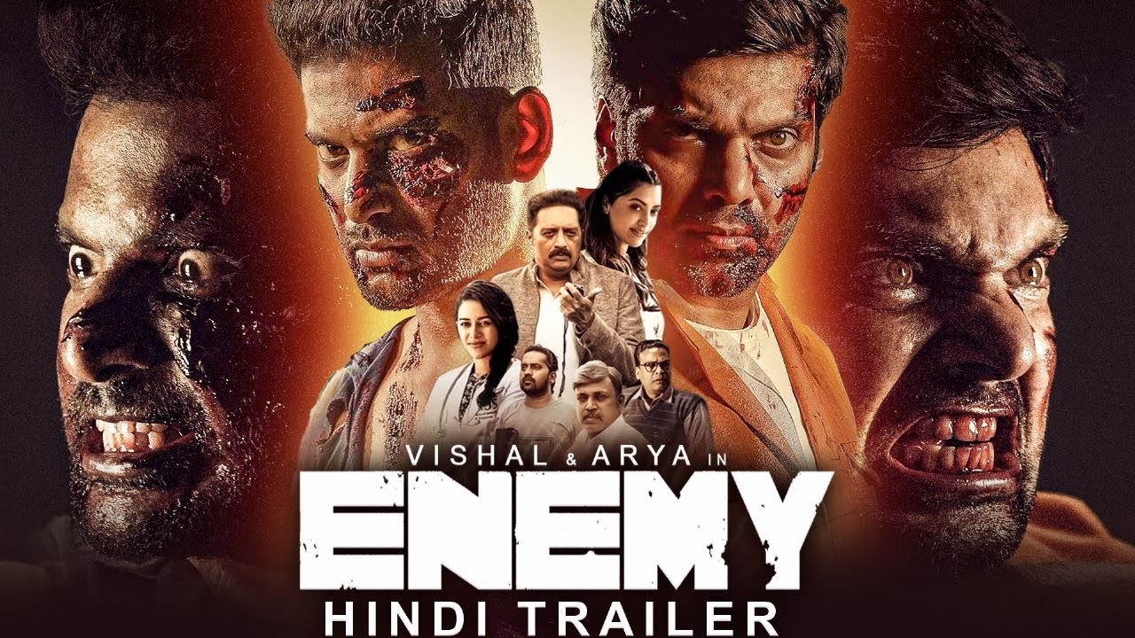 ENEMY (2023) Official Hindi Trailer | New South Movie 2023 | Vishal, Arya, Prakash Raj | 7 June 2023