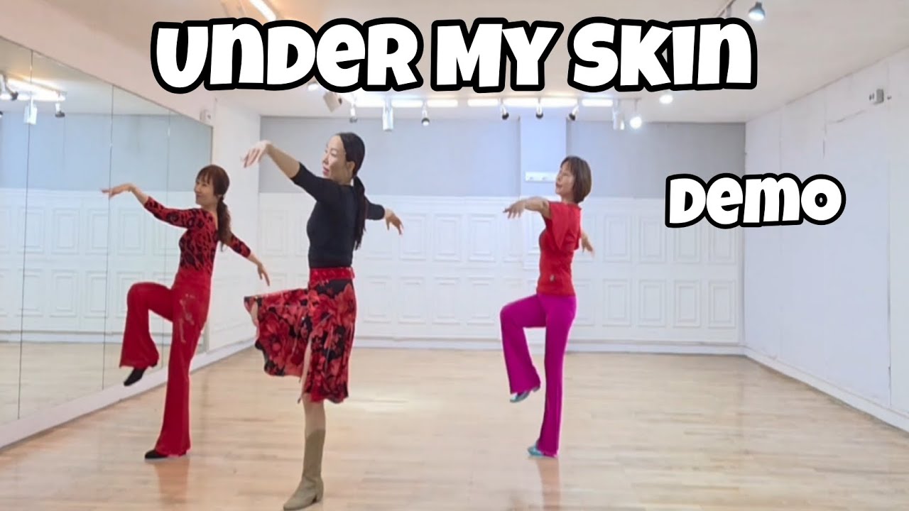 Under My Skin — Line Dance (Демо) | Средний уровень | Карл-Гарри Уинсон