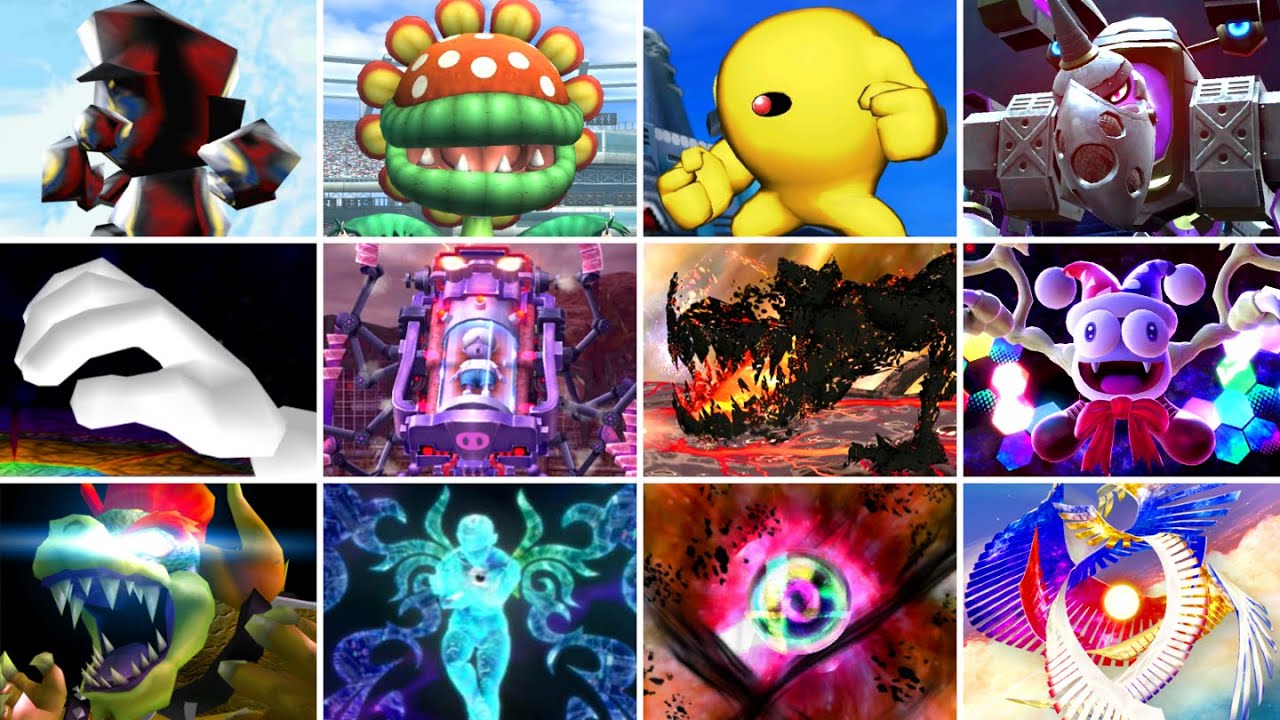 Super Smash Bros. Series - All Bosses (No Damage) [1999 - 2025]