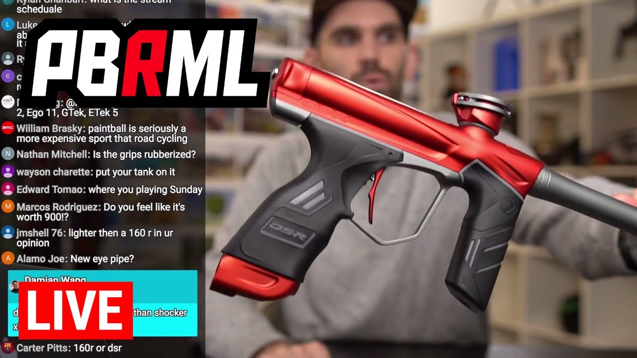 LIVE Dye DSR Unboxing, First Impressions and Paintball Q&A