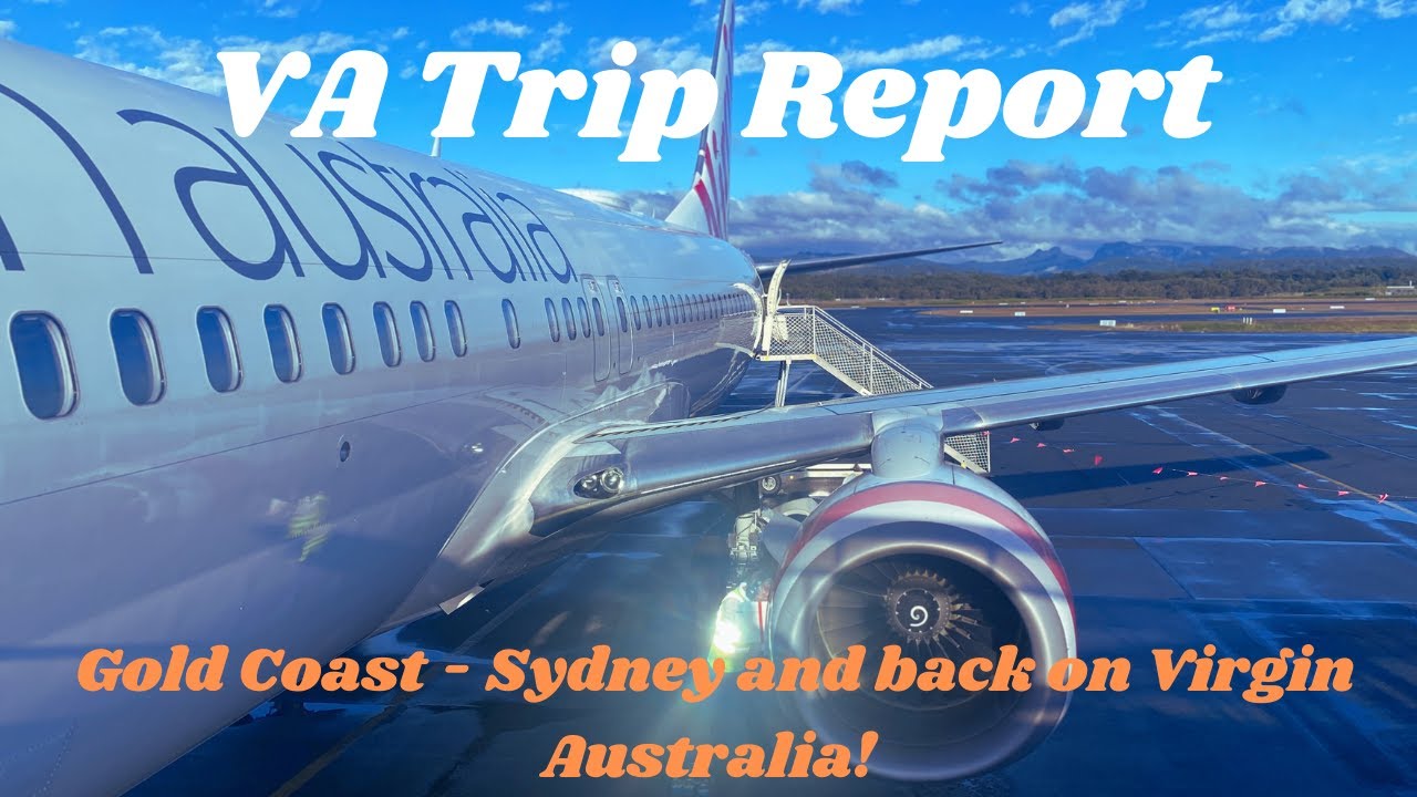 Virgin Australia Trip Report! Australia's "Second Best Airline" (Gold Coast - Sydney)
