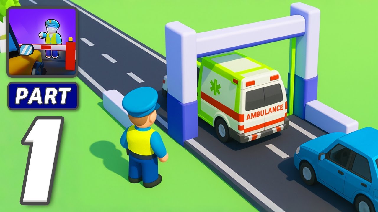 Highway Officer - Gameplay Walkthrough Part 1 - Patrol Roads Stop Crime (iOS, Android)