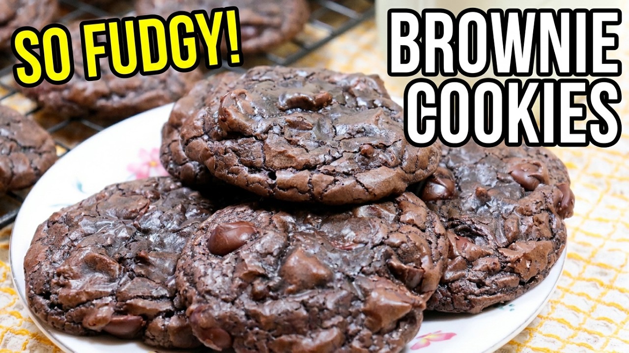 Deliciously Decadent Ghirardelli Brownie Cookies | Quick & Easy Recipe