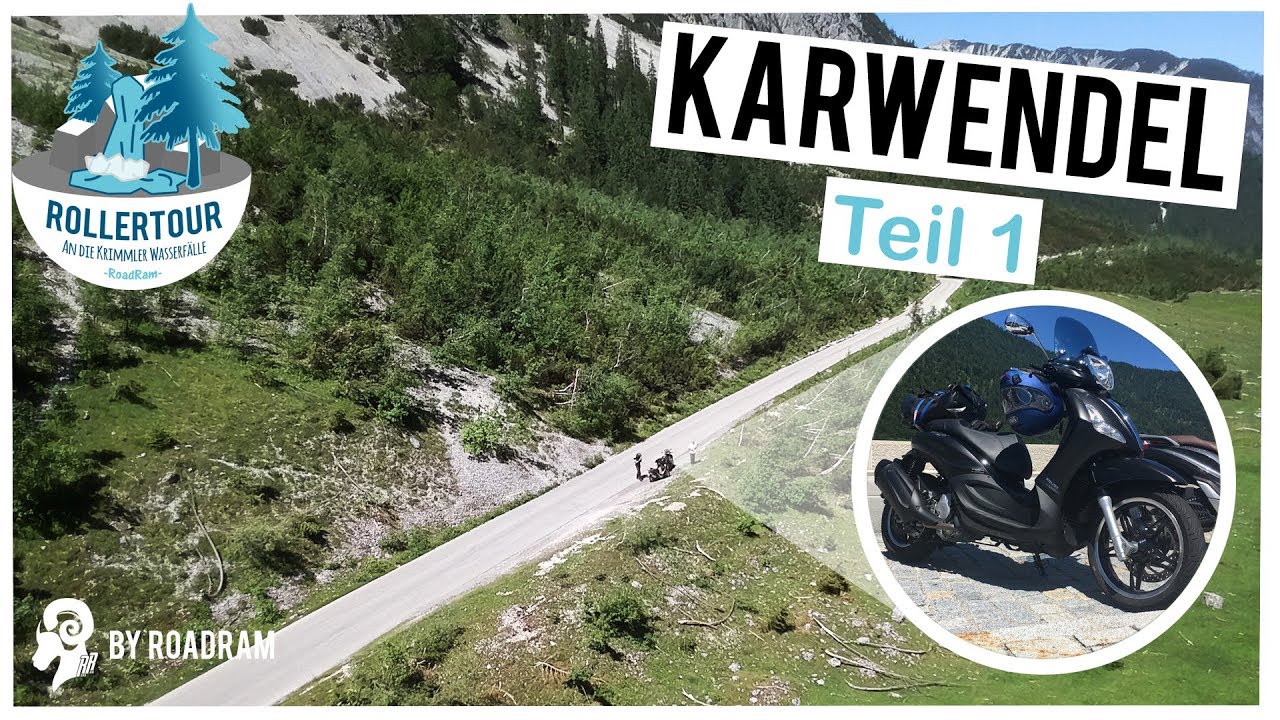 ACHENPASS - Mautstraße von PERTISAU │ ROLLERTOUR (Piaggio BEVERLY 350 POLICE, Piaggio Medley 125)