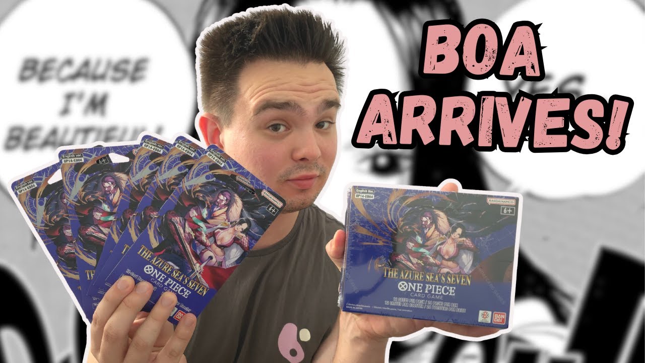 CHASE CARD PULLED! ALTERNATE ART LEADER BOA HANCOCK FROM OP-14/EB04!