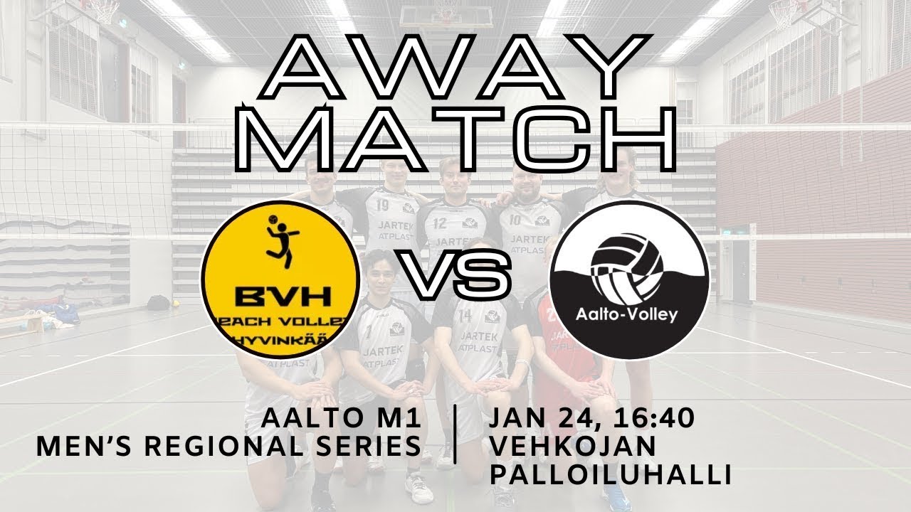 BVH - AALTO M1 (Men's Regional 24.1.2026)