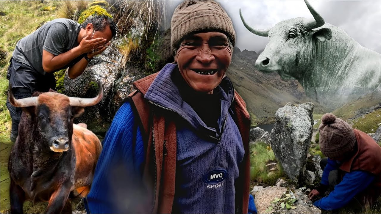 TÍO AURELIO - He Visto al TORO de PIEDRA que cobra VIDA y CRUZA a mi Vaca - En los Andes del PERÚ