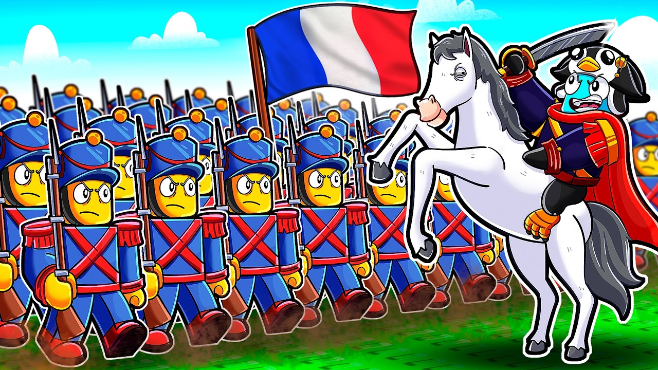 FRANCE vs PRUSSIA - How to Command an ARMY in BOT COMMANDER! (Roblox)