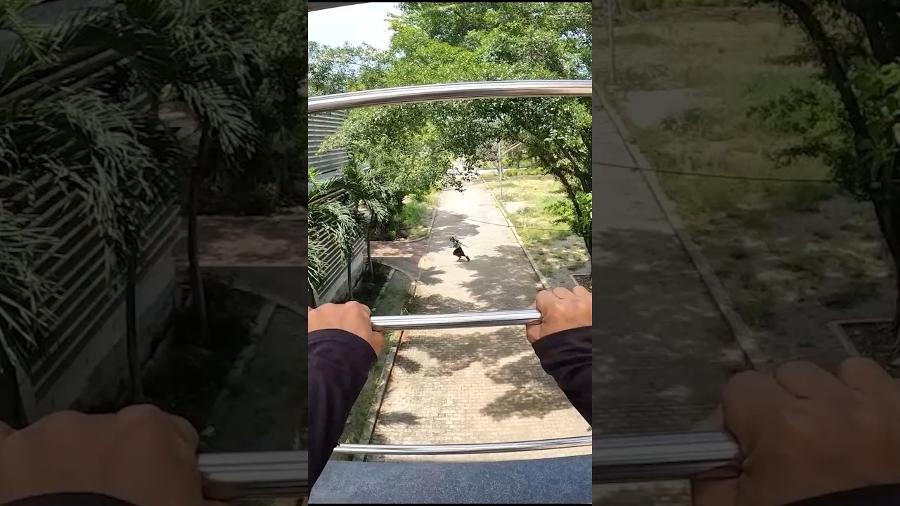 Angry Serbian Dancing Lady Horror and the Ending Chase Episode 2 #serbiandancing #parkour #shorts