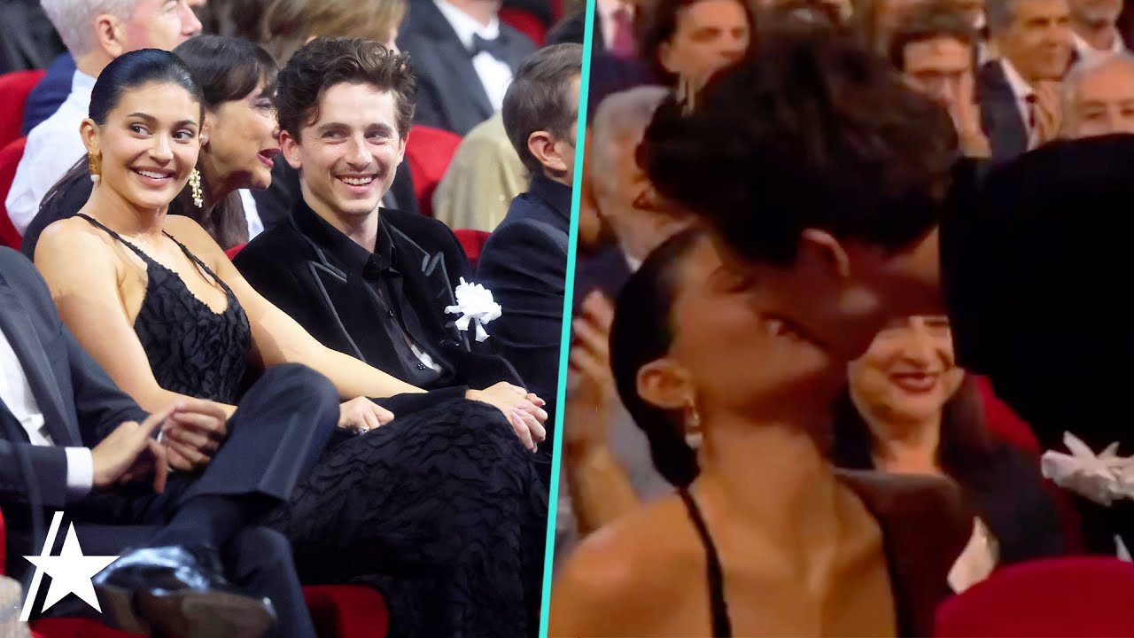 Тимоти Шаламе поцеловал Кайли Дженнер перед получением премии Ди Донателло