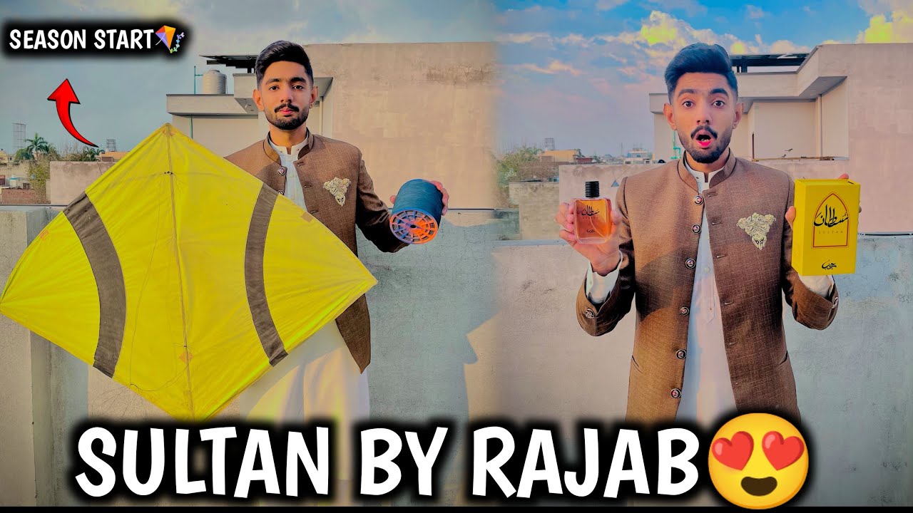 Unboxing Sultan By Rajab Butt😍Let's Go Fly a Kite in Sunshine🪁