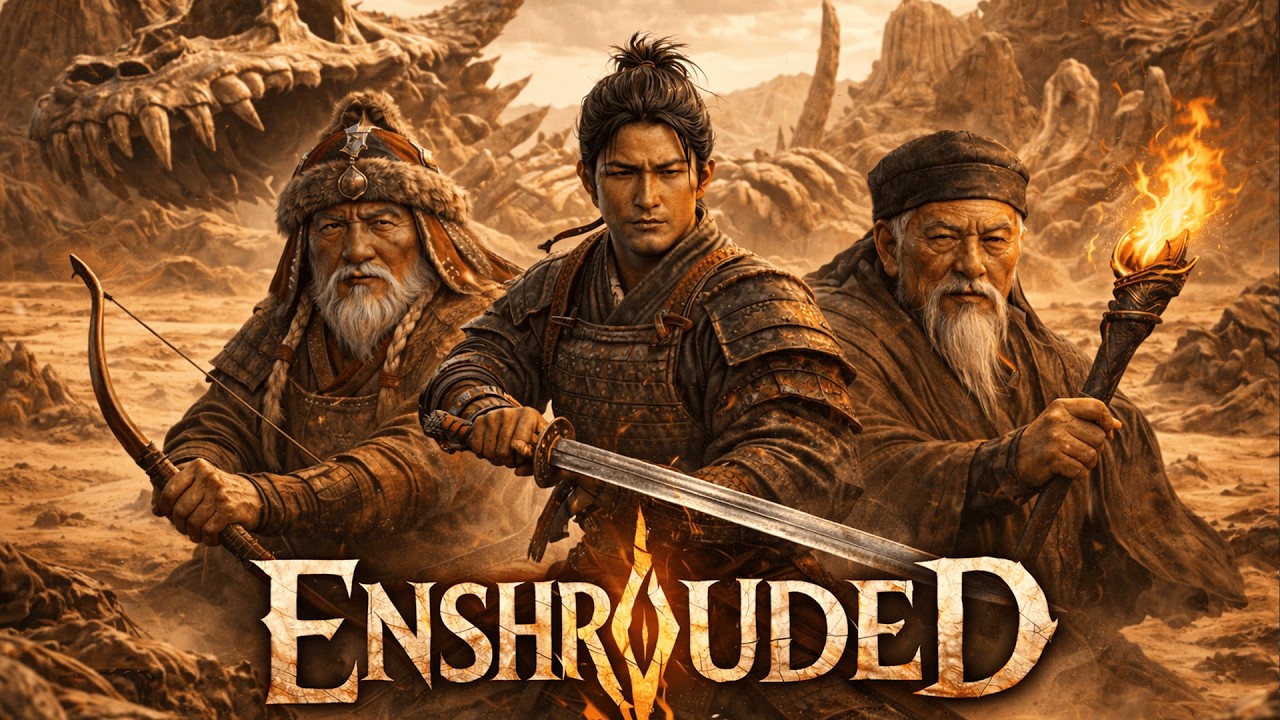 Enshrouded на харде! Пустыни и простафили.