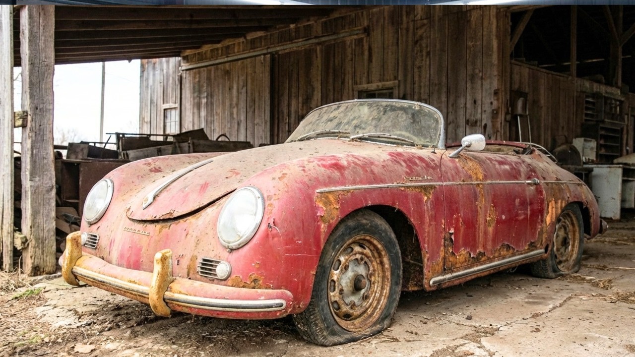 Porsche 356 Restoration 🔥 Reviving a 1956 Classic Sports Car Legend #carrestoration